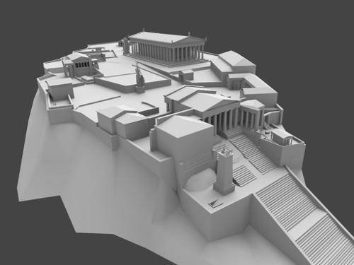 Acropolis of Athens 165AD preview image